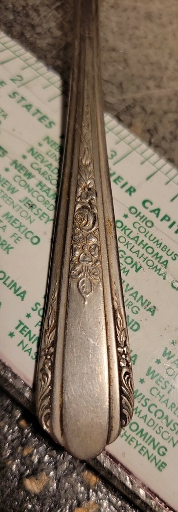 Vision Silver Plate Sugar Spoon Vintage