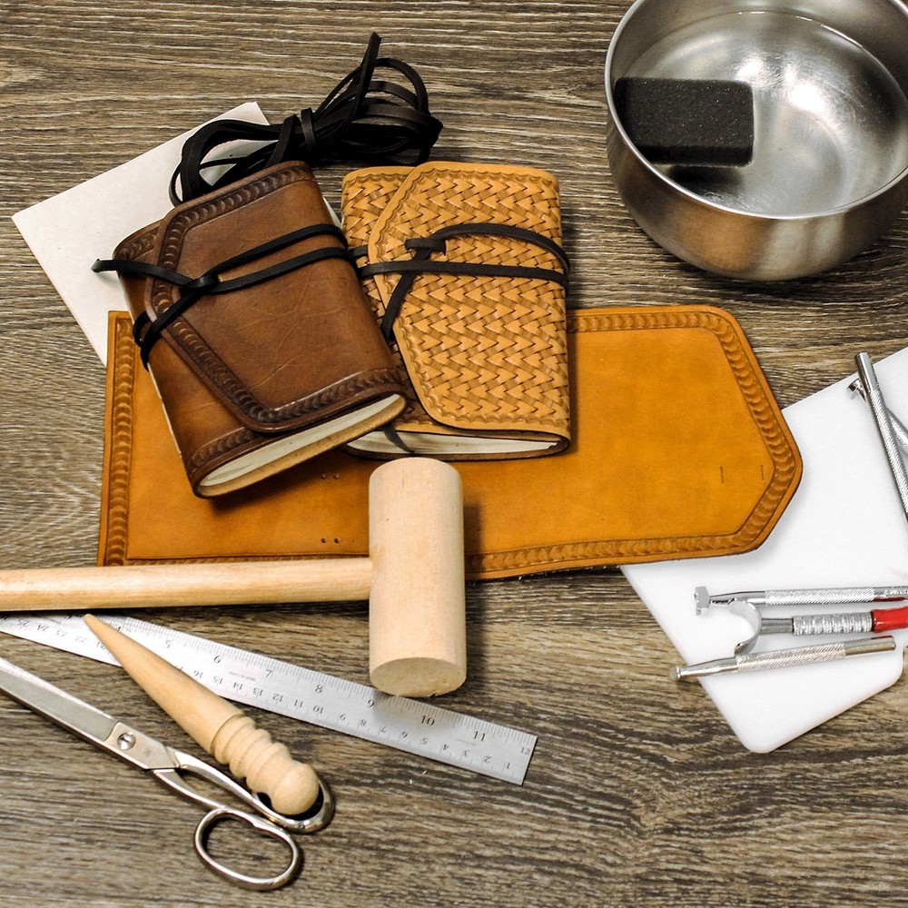 Leathercraft Kit Light Tan Journal