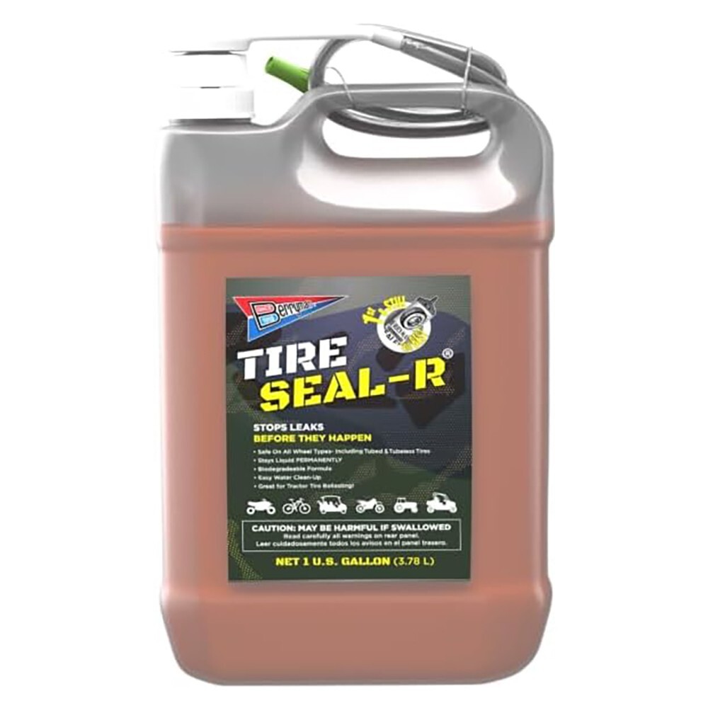 Berryman 1301-BX Seal-R Tire Sealant w/Pump, 1 Gallon
