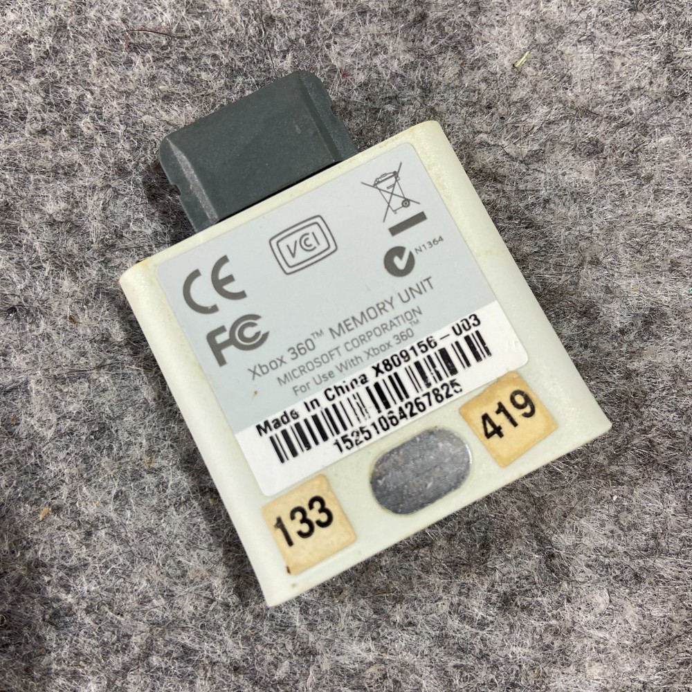 Official MEMORY UNIT 256mb for MICROSOFT XBOX 360 system - Tested