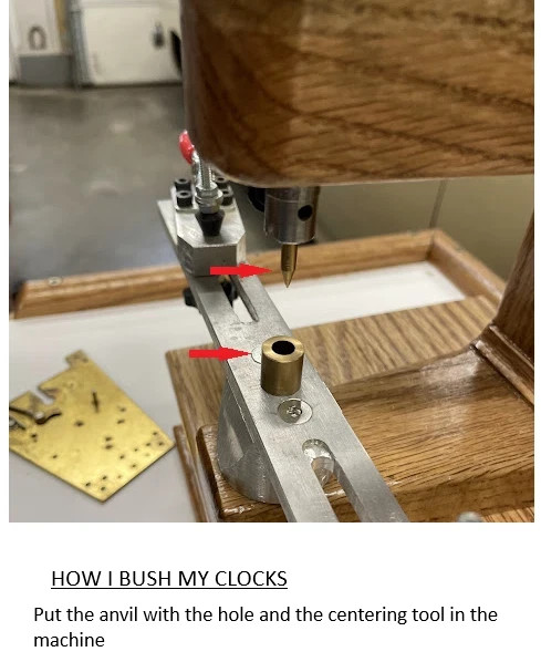 CLOCK BUSHING TOOL (ALUMINUM)