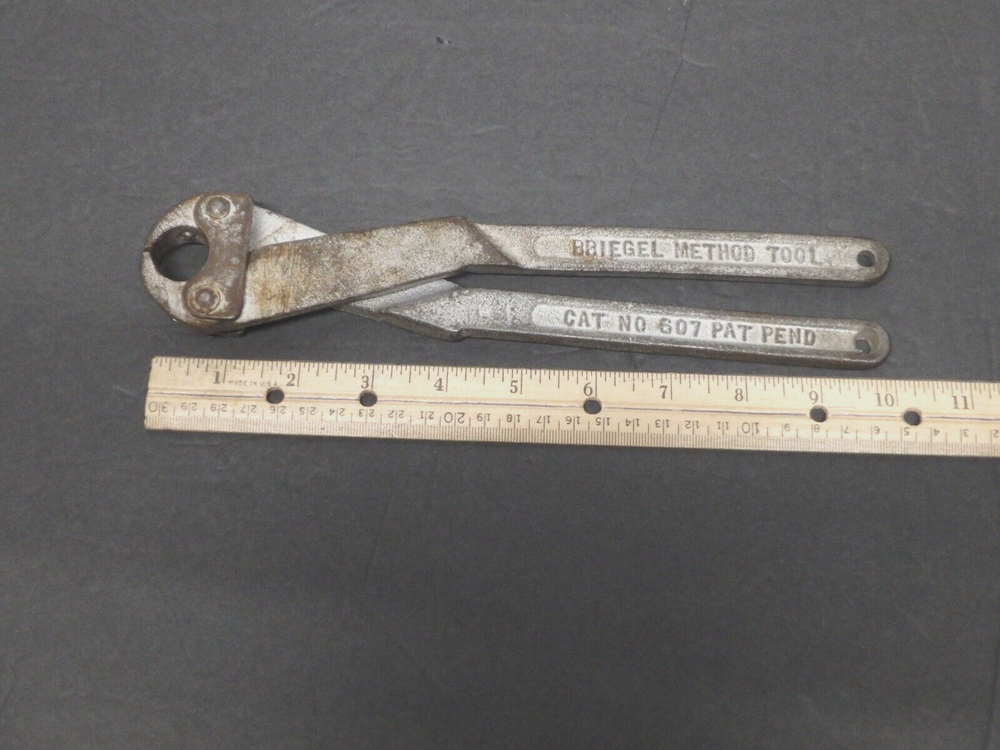 Briegel Method Tool Cat No. 607 Crimping Tool