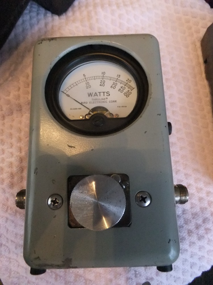 bird thruline model 43 wattmeter