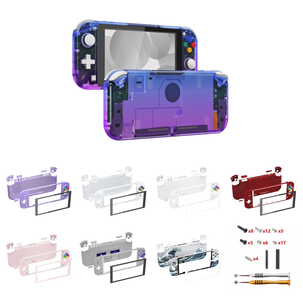 For Nintendo Switch Lite Replacement Housing Shell Buttons Front Back Faceplate