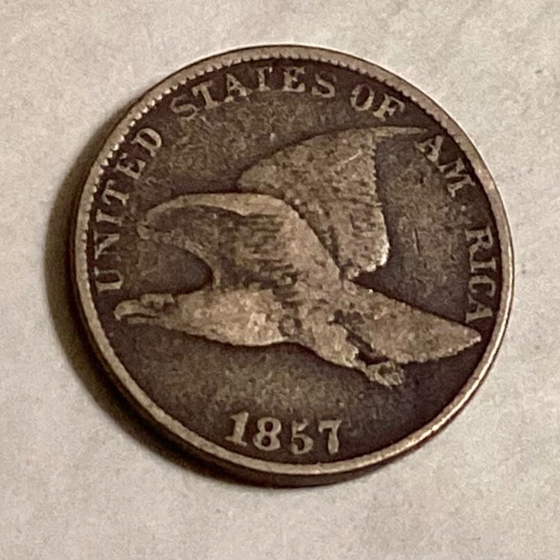 1857 Flying Eagle Cent