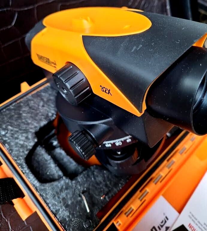 JOHNSON LEVEL 40-6962 AUTOMATIC LEVEL, OPTICAL 32X, NEW OPEN BOX