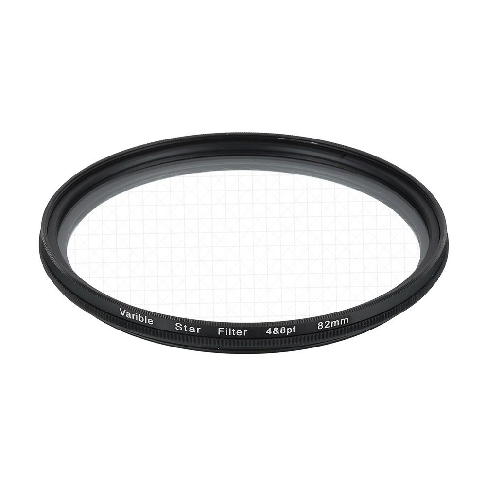 82mm Variable Star Filter 4-8 Points for Night Scenery Glassworks,1Pcs