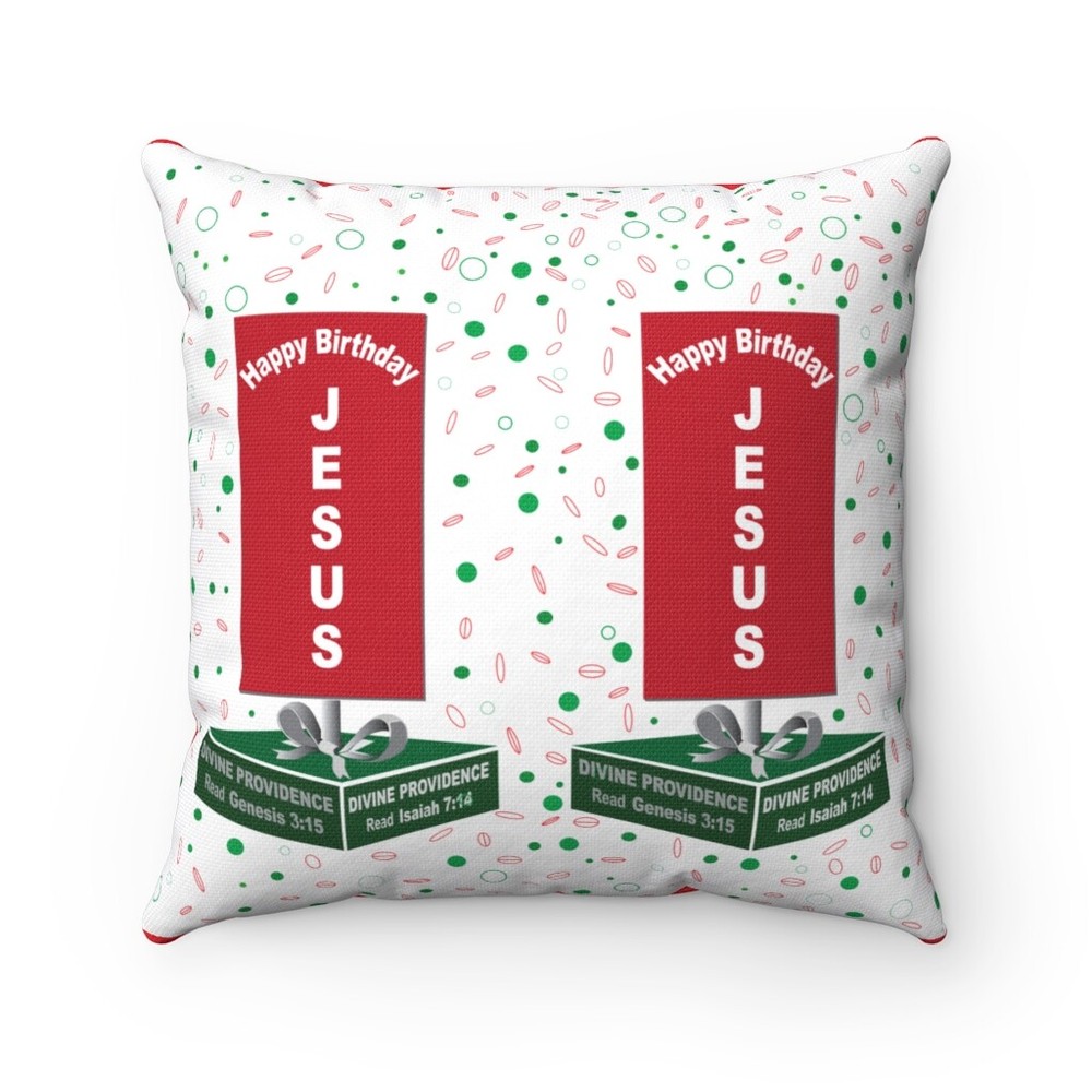 Spun Polyester Square Pillow