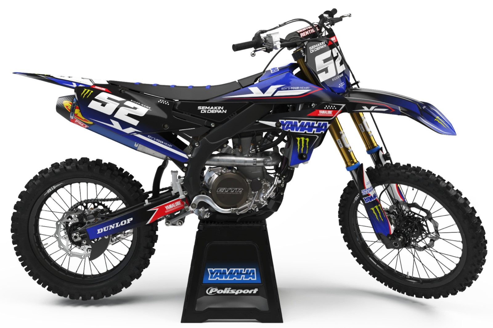 FITS YAMAHA YZ250F (2019 to 2023) YZ450F (2019 to 2022) graphic kit decal yzf yz