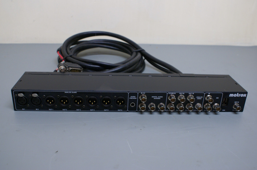Matrox Breakout box for AXIO LE /  XMIO    R2