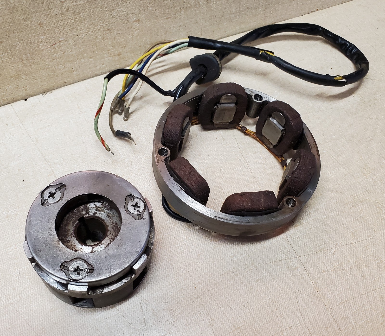 HONDA 31100-003-004 ALTERNATOR STATOR FLYWHEEL ROTOR 1963 CA102 C102 SUPER CUB