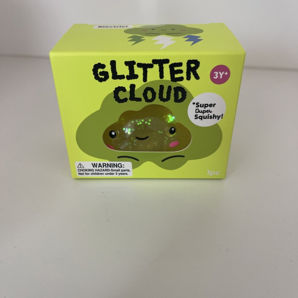 Glitter Cloud Super Duper Squishy Squishy Translucent Glitter