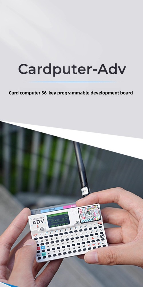 1 M5Stack Cardputer Adv Card Computer 56-key Programmable Development Board S3A