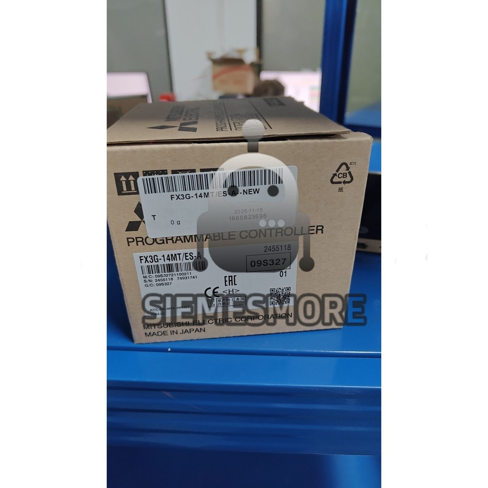New In Box MITSUBISHI FX3G-14MT/ES-A Programmable Controller