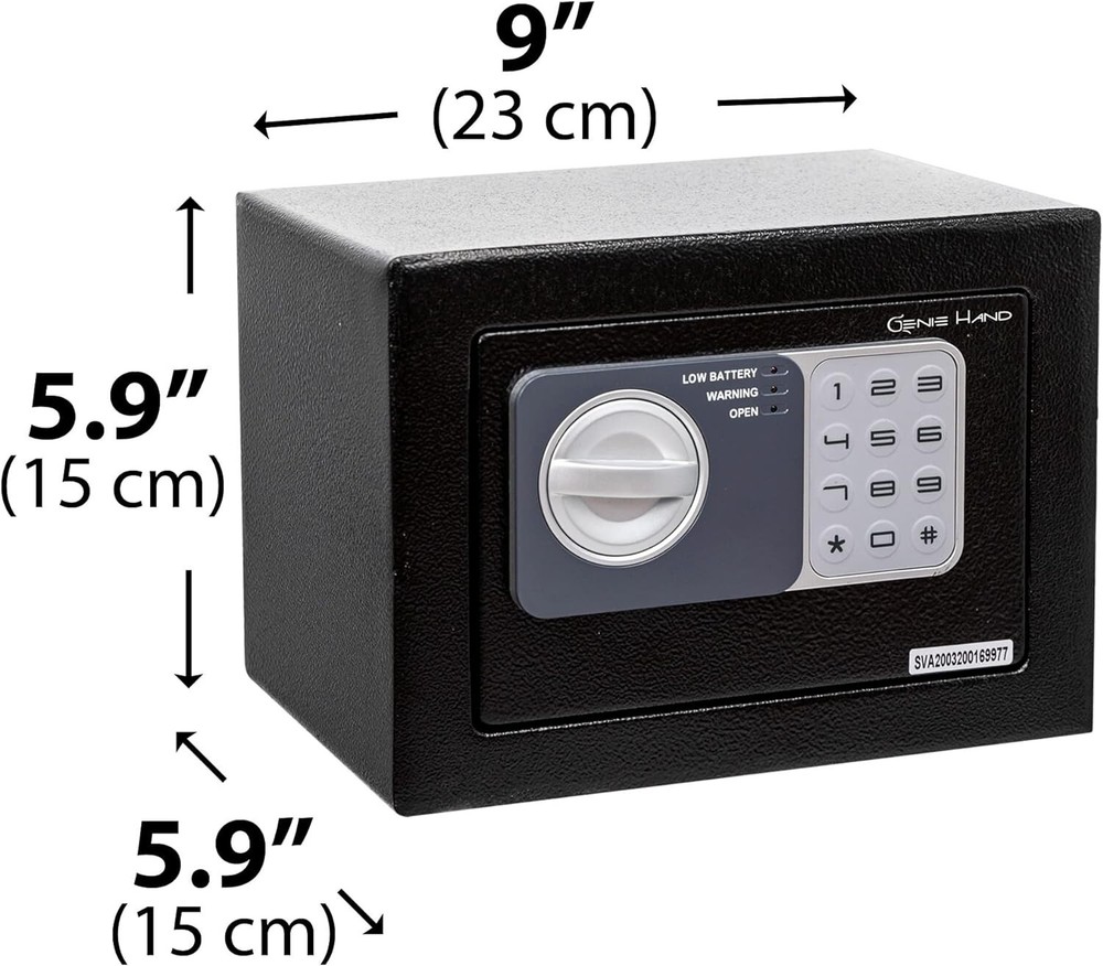 Time Lock Countdown Safe Secure Storage Box with Electronic Combination Lock