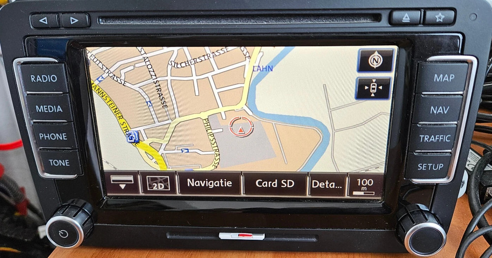 2009-2010 VOLKSWAGEN JETTA NAVIGATION DVD FOR SYSTEM RSN 510 VERSION 3M OEM🟠