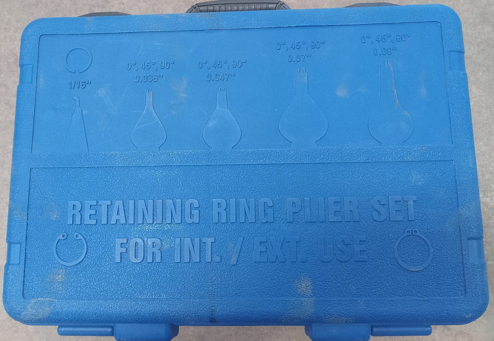 Cornwell 12pc. Retaining Ring Plier Set for Int/Ext Use