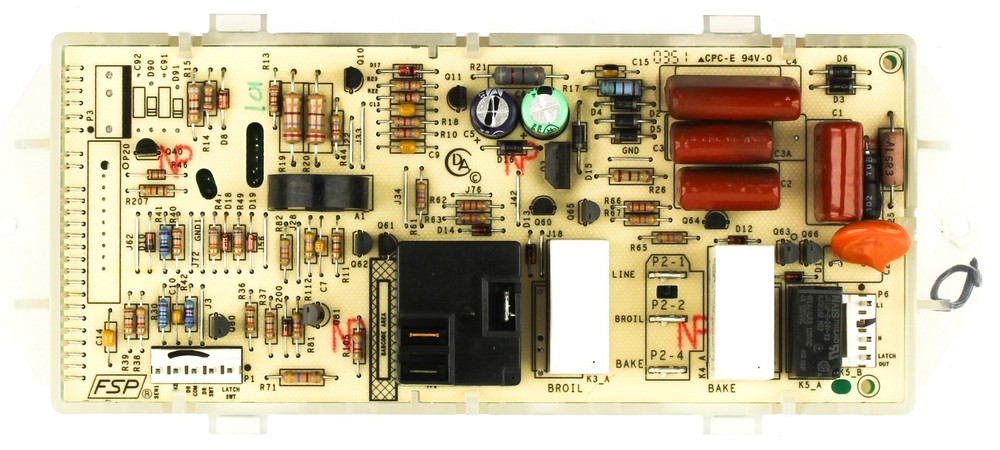 Whirlpool Range 8524303 Control Board - White Overlay
