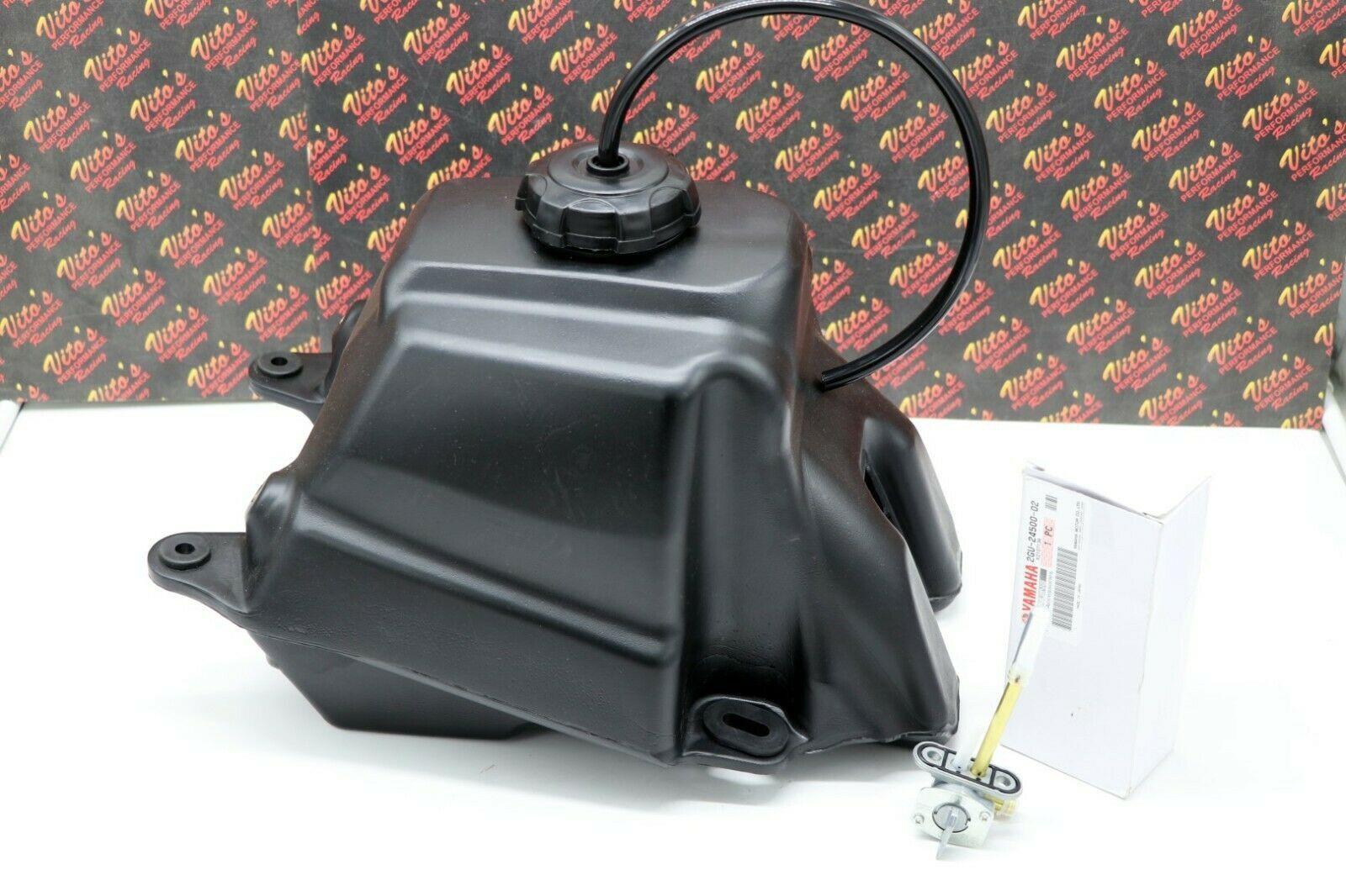 NEW YAMAHA Banshee GAS TANK + fuel cap & OEM factory petcock 1987-2006