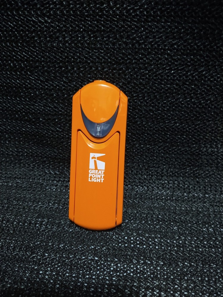 Orange Great Point Adjustable Magnifying Light.