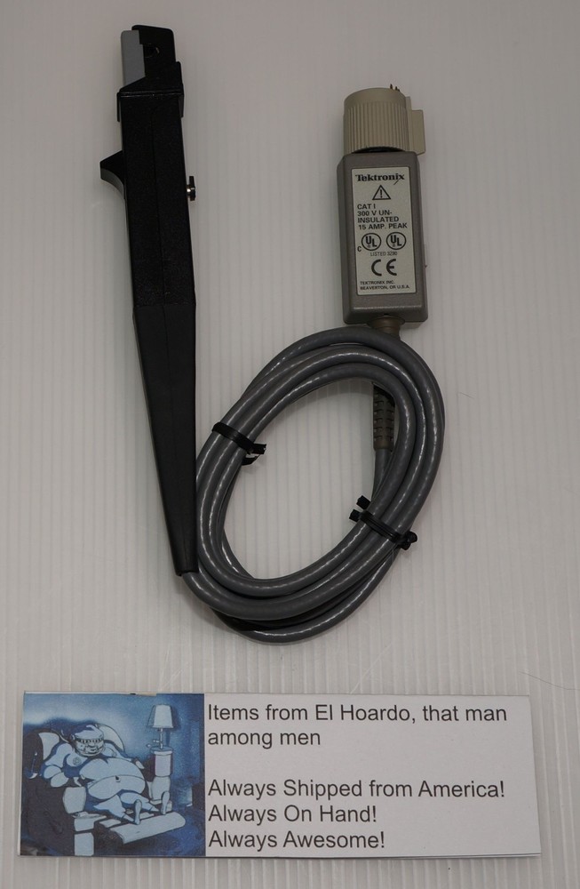 Tektronix TCP202 15A AC/DC Current Probe Untested