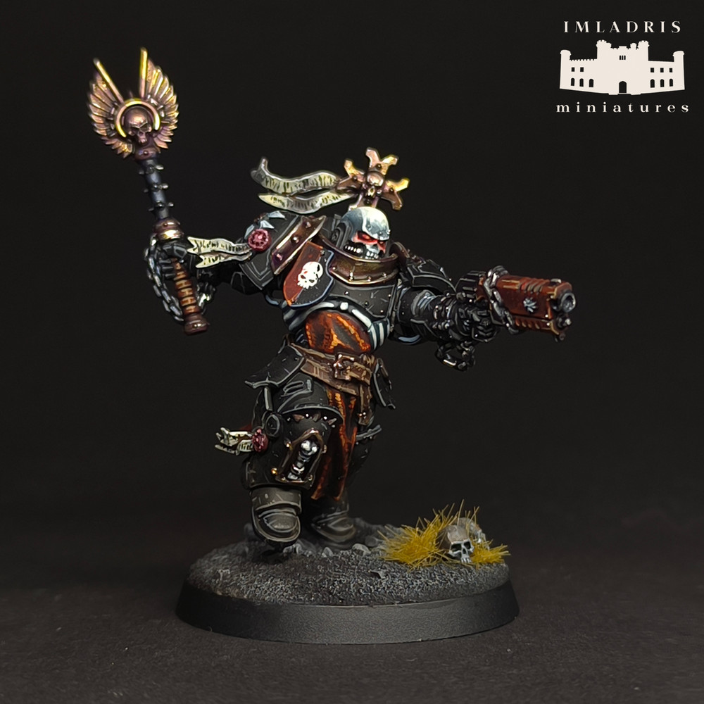 Execrator with bolt pistol | Black Templars | Warhammer 40k | painted