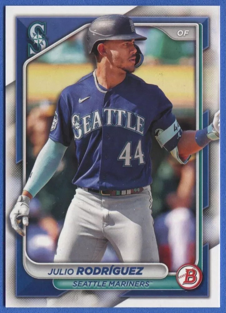 !!!     JULIO RODRIGUEZ   BOWMAN  BASEBALL CARD  $$
