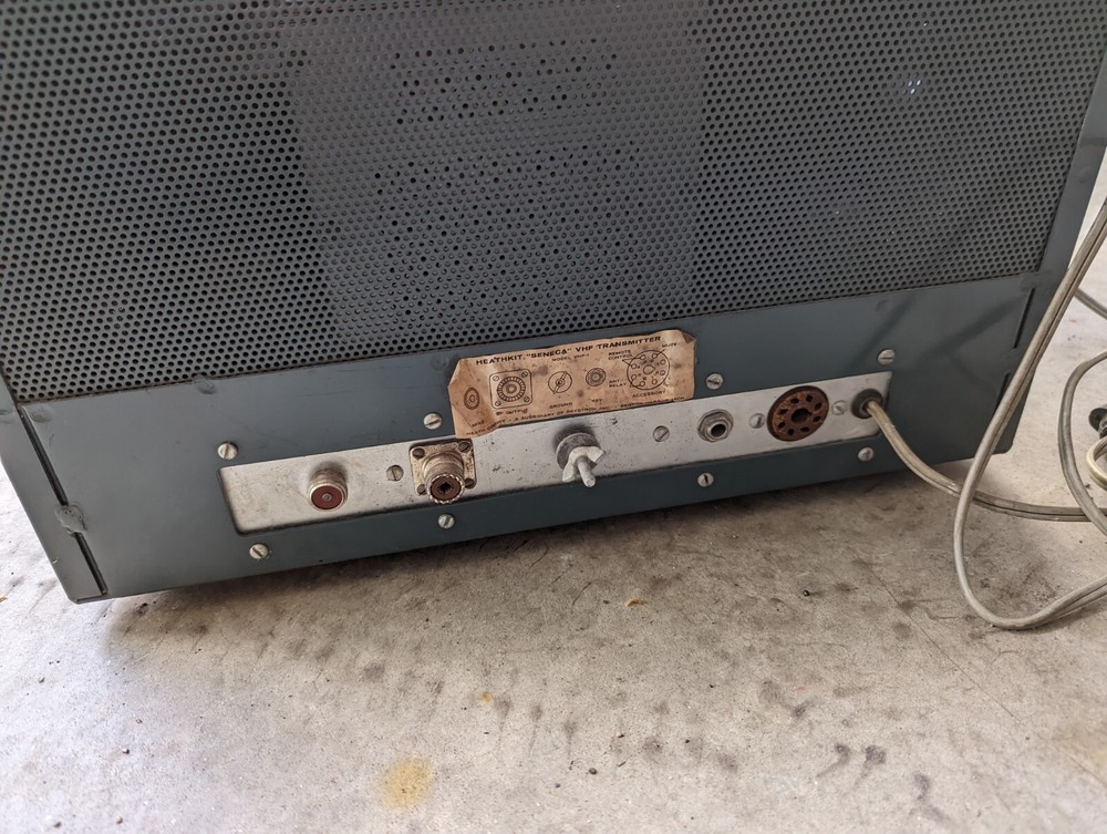 Vintage Heathkit VHF-1 Seneca Ham Radio Transmitter