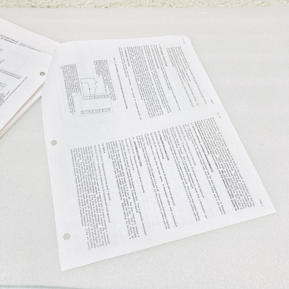 Securitron EXD Model Exit Delay Systems Installation & Operating Instructions