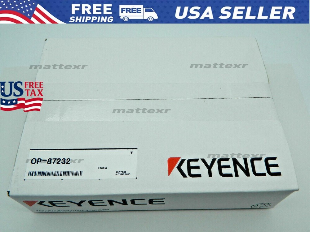 1x Keyence Ethernet Cable OP-87232 Ethernet Cable NEW