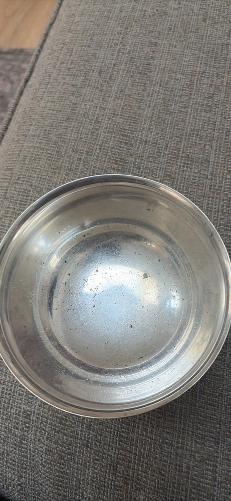 silver plate serving bowl