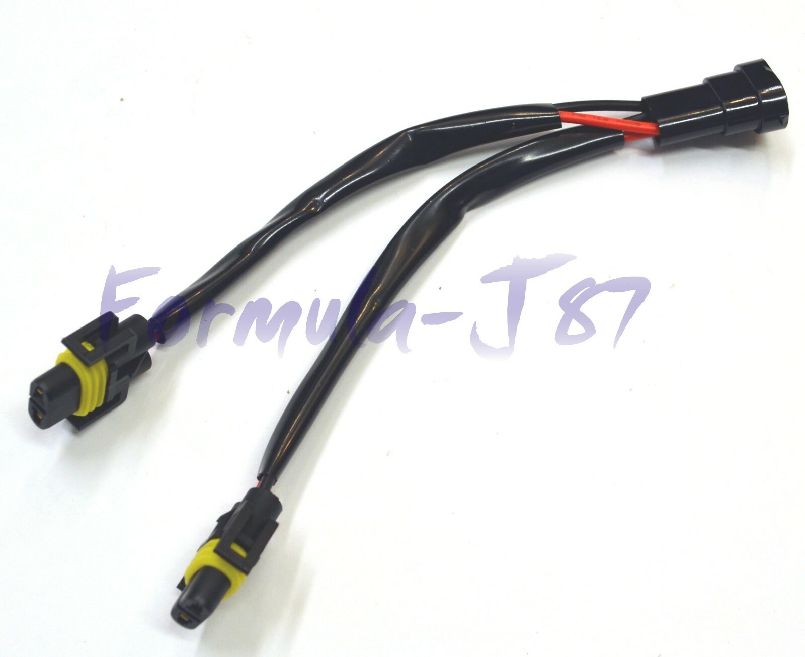 Splitter Wire P S H11 Two Harness Fog Light Replacement Female Connector Socket