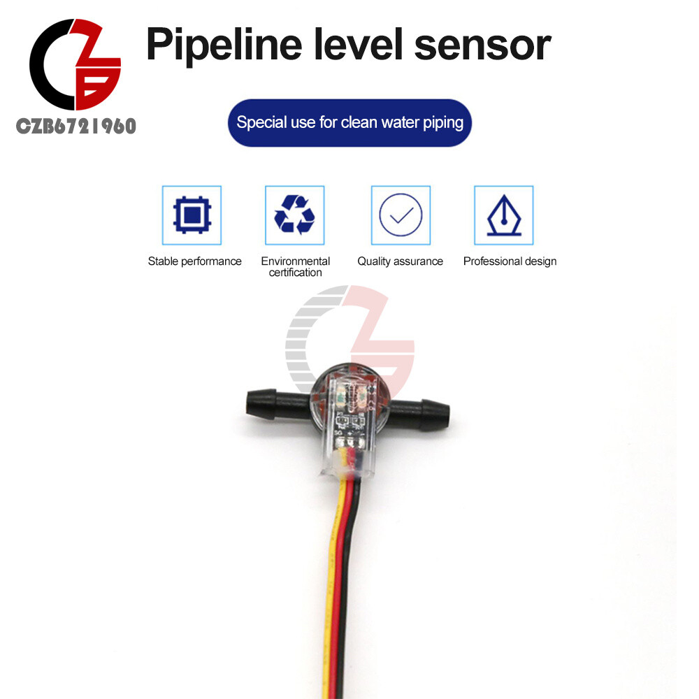 DC3.3V-5V Water Level Sensor Water Flow Switch Pipeline Liquid Level Detection