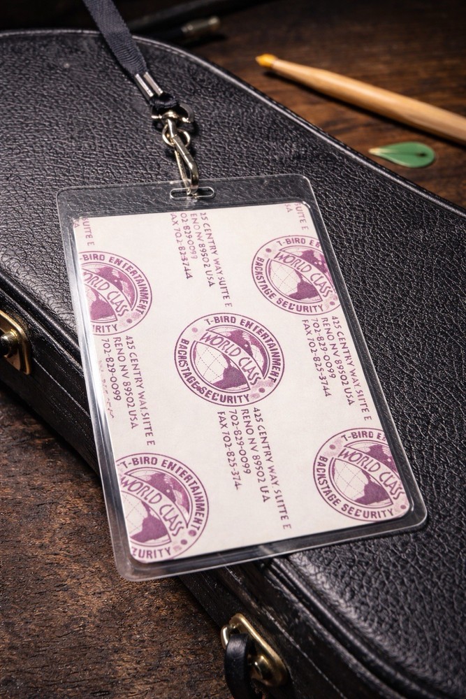 Nirvana 1991 Tour 3.5”x5.5” Access Laminate Pass