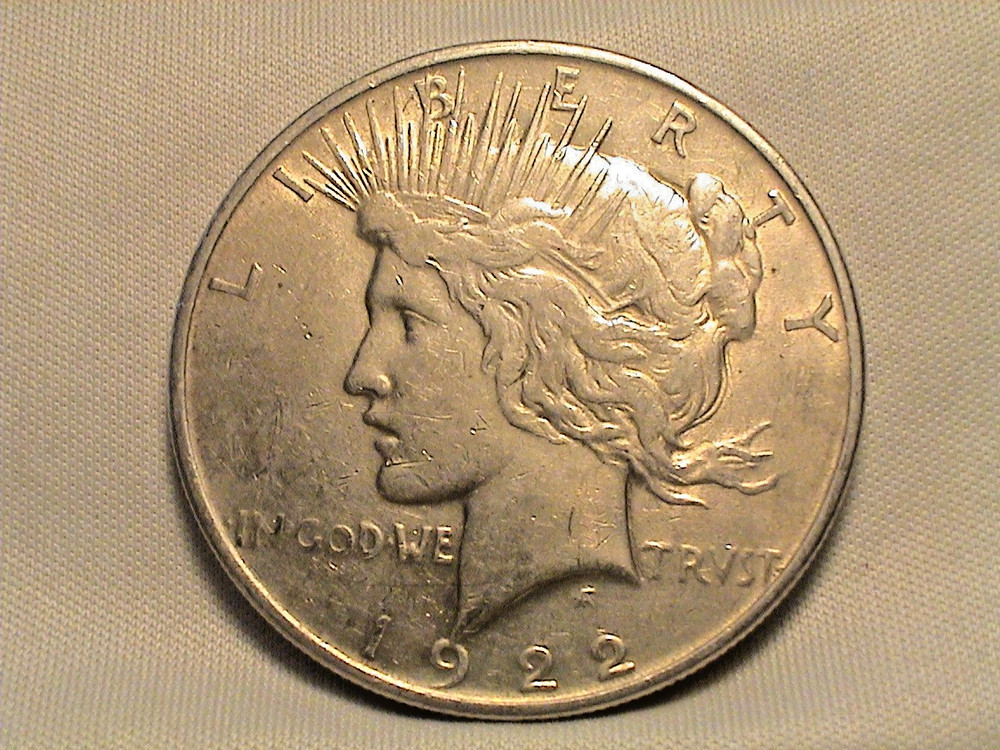 1922-D Peace Silver Dollar