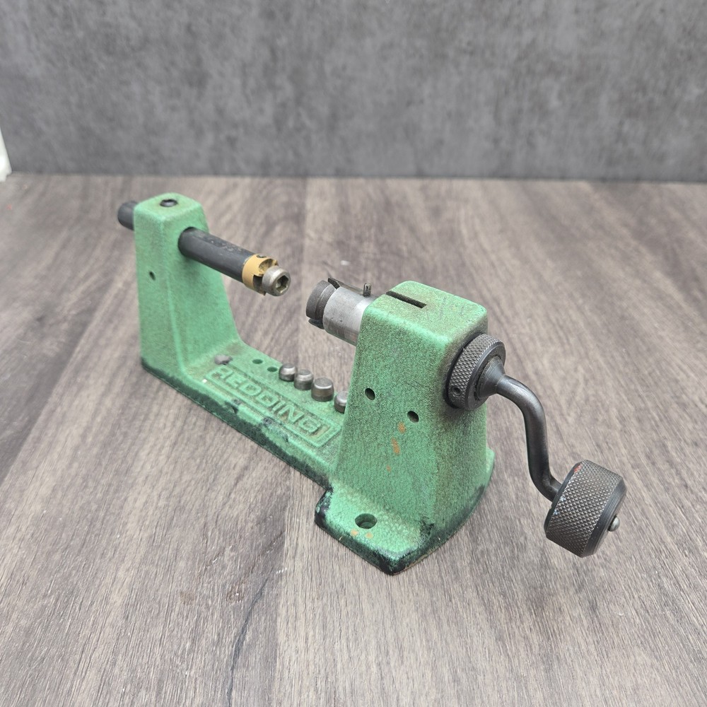 Vintage Redding Reloading Case Trimming Lathe Case Trimmer Tool