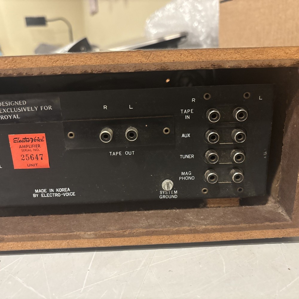 ELECTRO-VOICE ROYAL 100A Amplifier