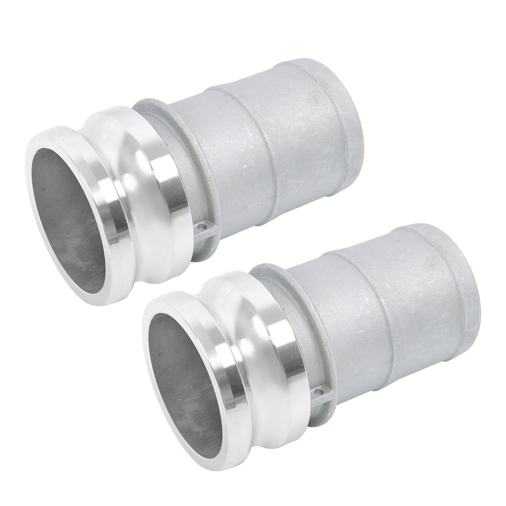 3" Aluminum Camlock Type E Adapter Universal Hose Connection Kit X 2
