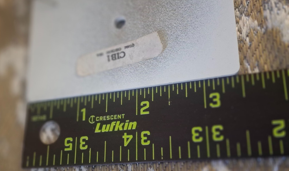 Quam Nichols CIB1 Intercom Call In Switch Push Button 2-Pack White