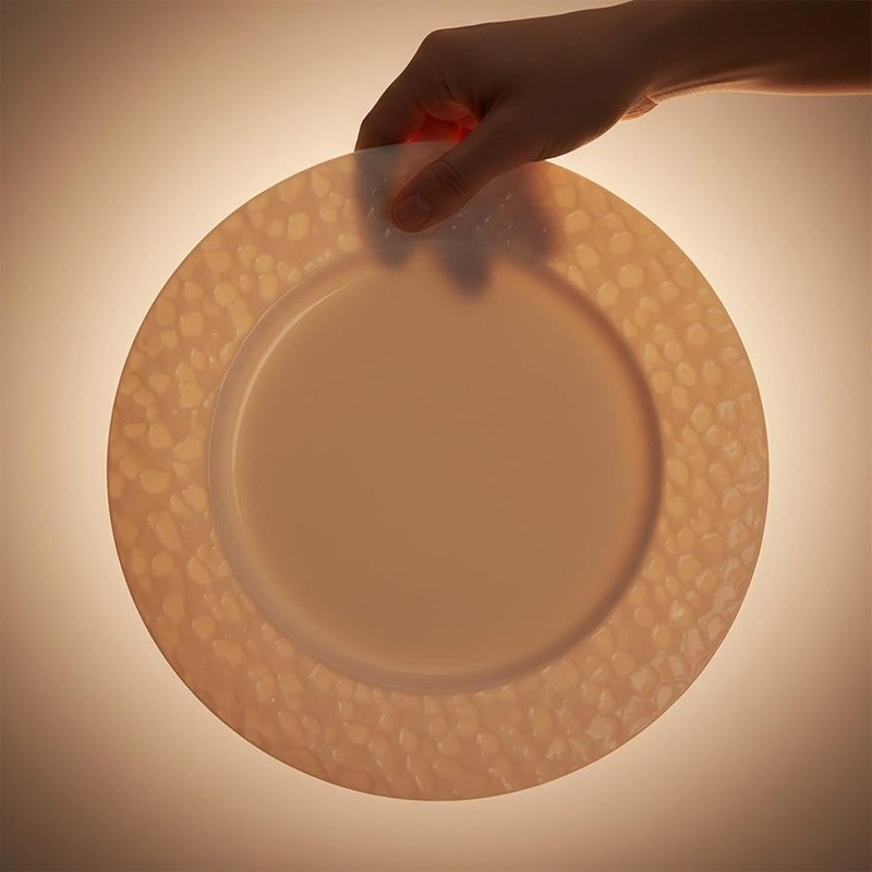 16 Piece Bone China Dinnerware Set Elegant Embossed Design Dining Table New