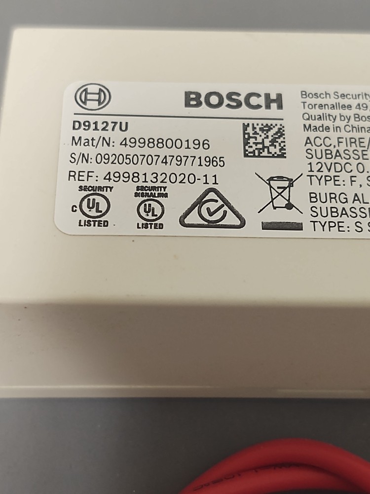 🔥(NEW) Bosch D9127U Module
