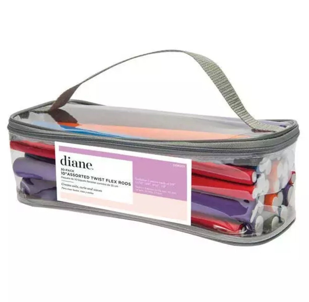 10 Assorted Twist Flex Rods | 30 Pack | DER001 | DIANE