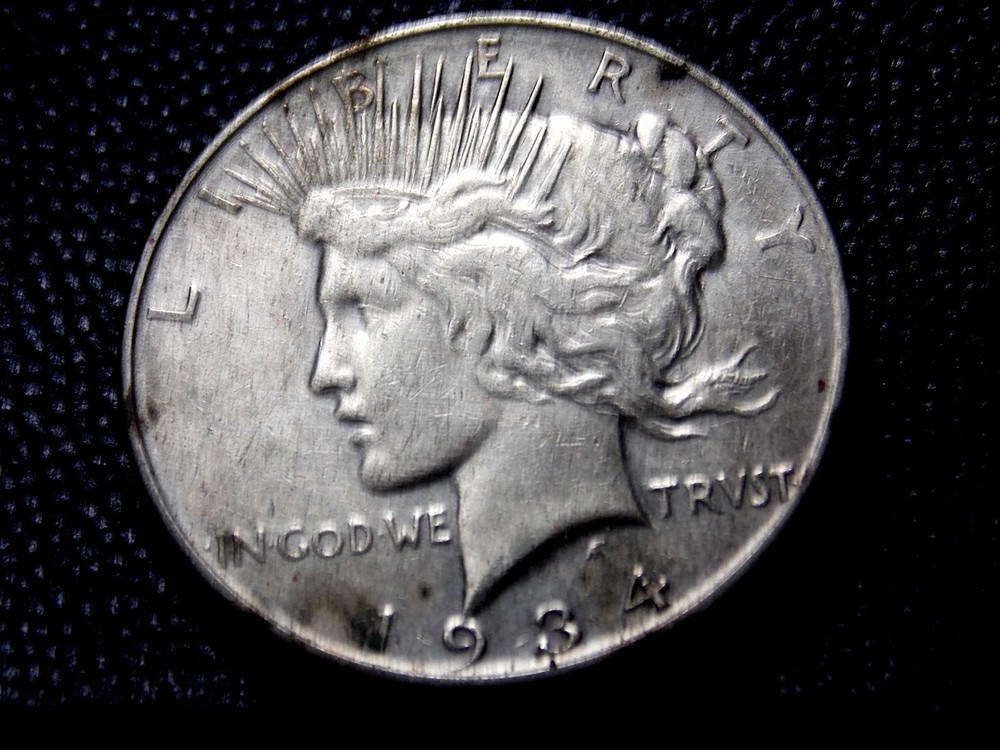 1934-D (Denver) Peace Silver Dollar