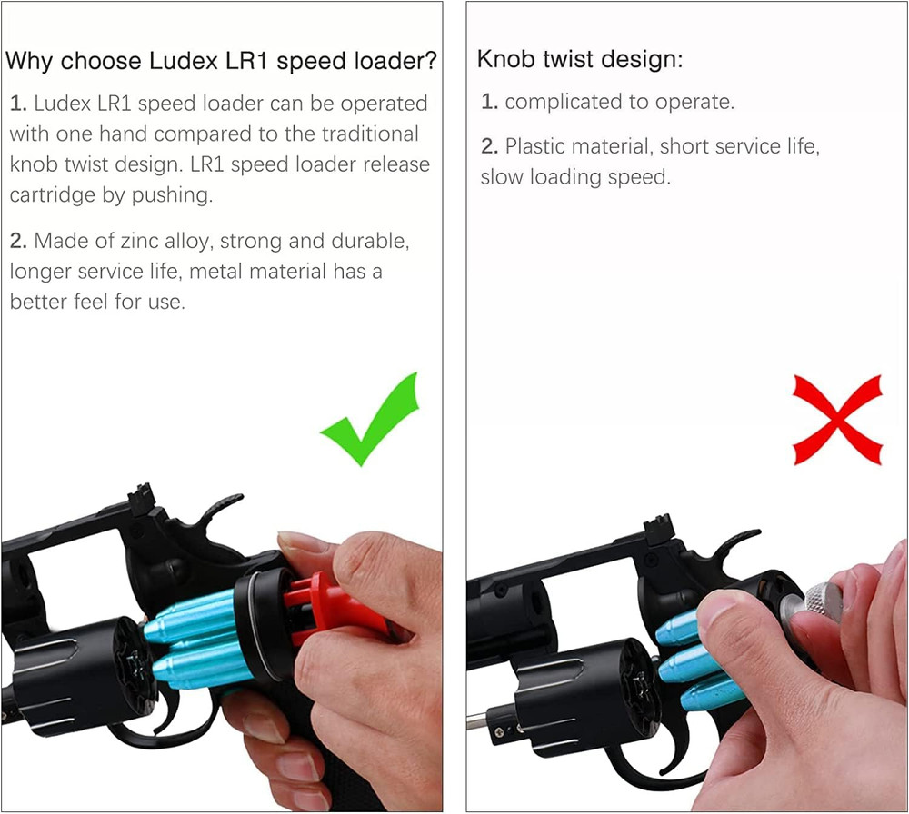 5 Shot Revolver Speed Loader