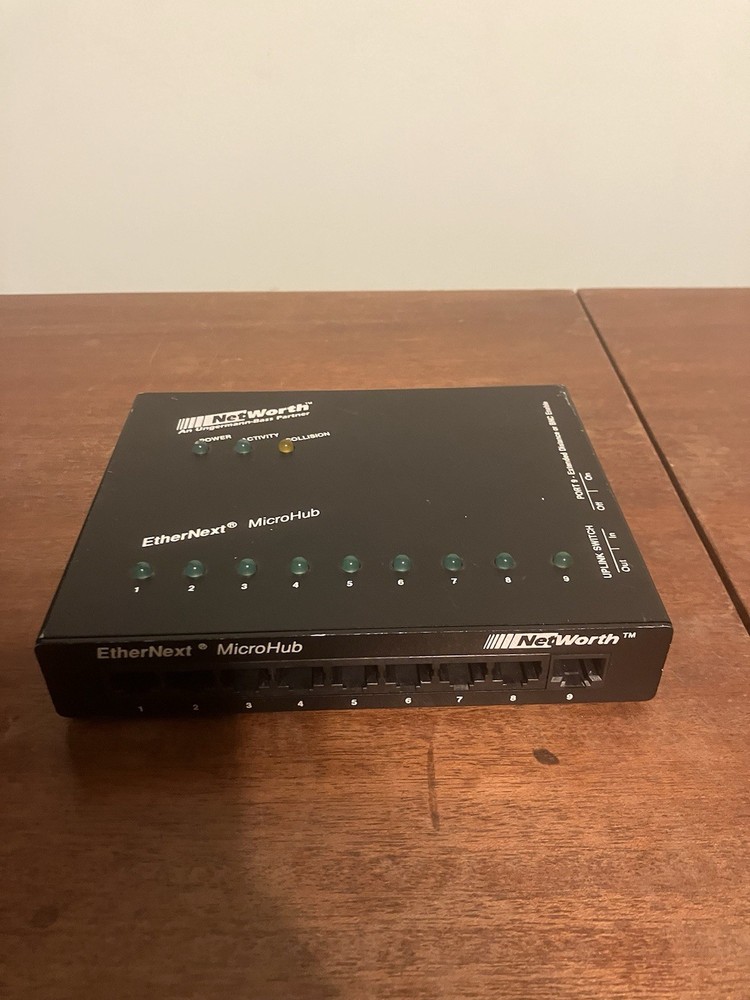 NETWORTH ETHERNEXT MICROHUB REV E No Adapter