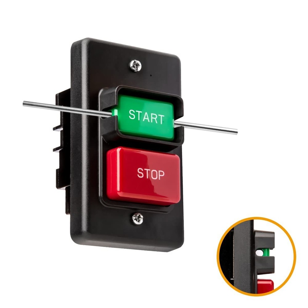 On Off Switch Start Stop Single Phase Push Button Motor Electric 20-35A 110/220V