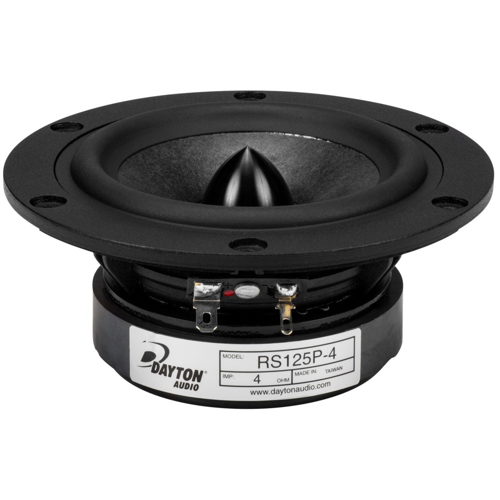 Dayton Audio RS125P-4 5" Reference Paper Woofer 4 Ohm