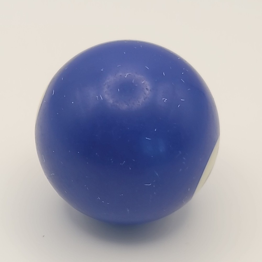 Vintage Billiard Ball / Pool Table Ball Small 1.5" Diameter VTG Solid Blue #2