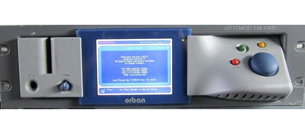 Orban OPTIMOD-FM 8400 Digital Rack Mount Dynamic Range Processor