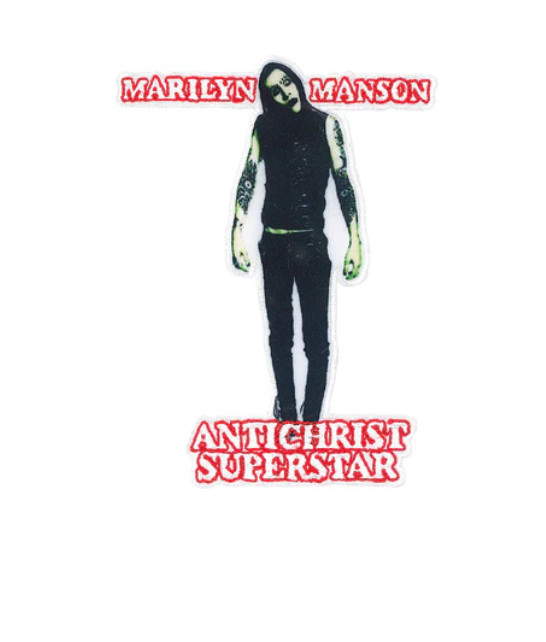 MARILYN MANSON - ANTICHRIST SUPERSTAR - EMBROIDERED PATCH - BRAND NEW - 5825